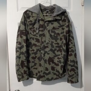 Express Camouflage Hooded Jacket